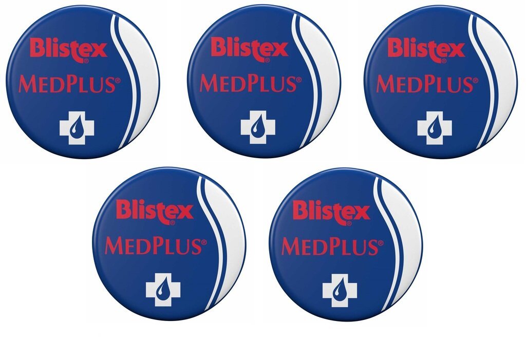 Blistex MedPlus Lip Repair Lip Balm with SPF15 - 7ml - Pack of 5
